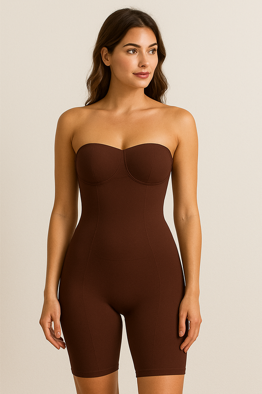 Strapless Sculpting Shapewear Bodysuit